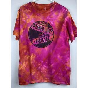 Hanes Sz L Tagless Preshrunk “1967 Ashbury 1500 Haight” Tie Dye SS Tee Shirt